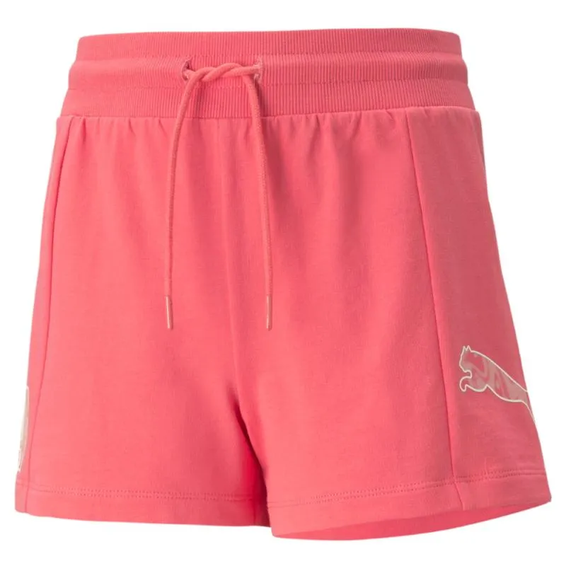 PUMA POWER HIGH-WAIST SHORTS GIRL